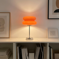 Pomarańczowa lampa grzybek