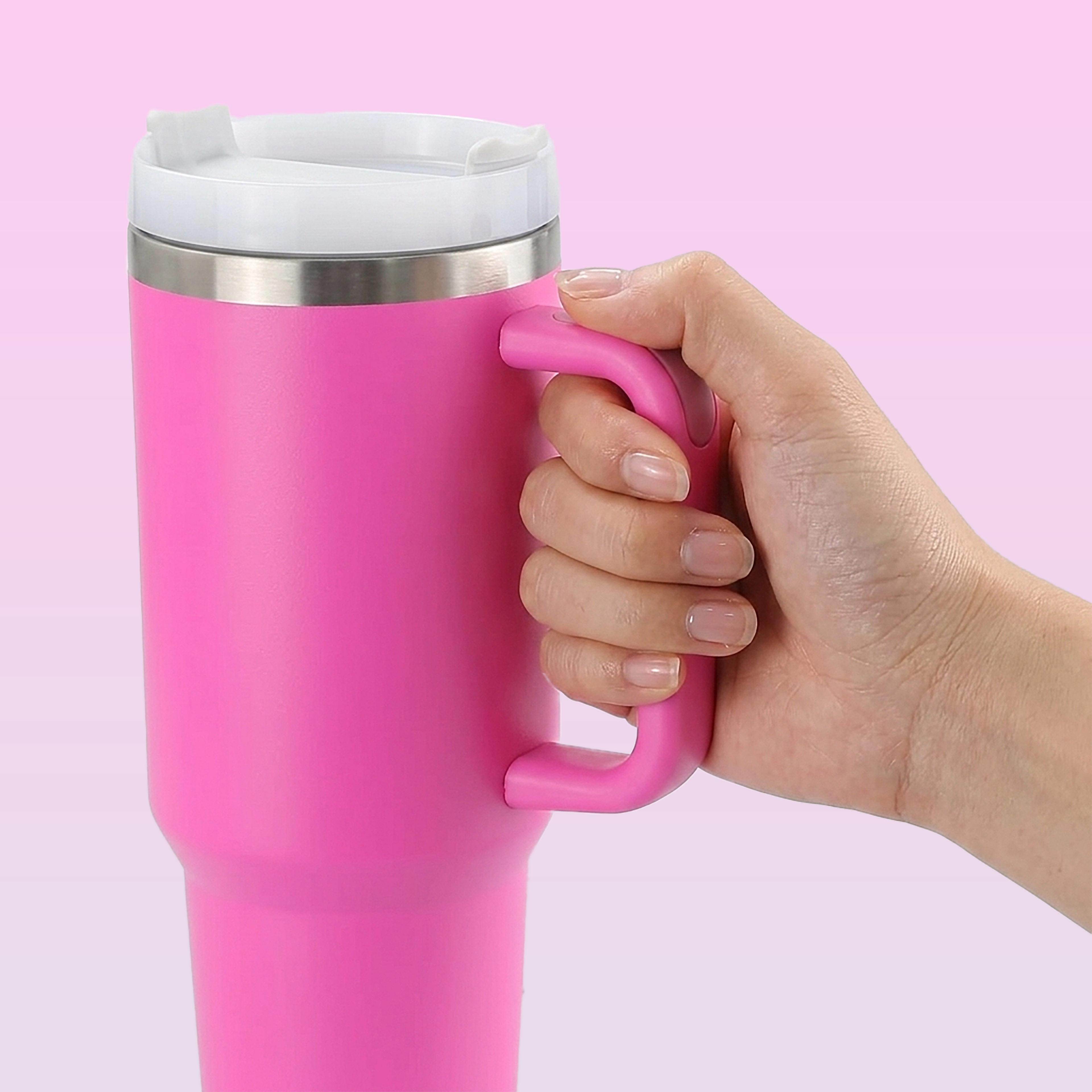 Różowy bidon 1200ml